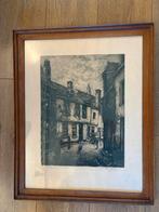 Frans Hartman - De Waterstraat in Zwolle, Ophalen of Verzenden