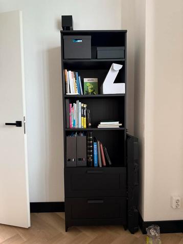BRIMNES Boekenkast met 2 Lades