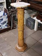 Marmeren zuil, 19e eeuws, hoogte 101 cm, zuil, Huis en Inrichting, Woonaccessoires | Zuilen en Pilaren, Ophalen