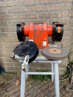 werkbankslijper Creusen MS7150TS Met 1 extra slijpsteen, Ophalen, Gebruikt, 1000 watt of meer, Werkbankslijpmachine