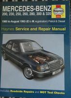 Mercedes 200 tm 320 1985 - Augustus 1993 service & repair, Verzenden