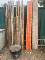 Metsprofielen, Doe-het-zelf en Verbouw, Hout en Planken, Gebruikt, Ophalen of Verzenden, 50 mm of meer, Balk