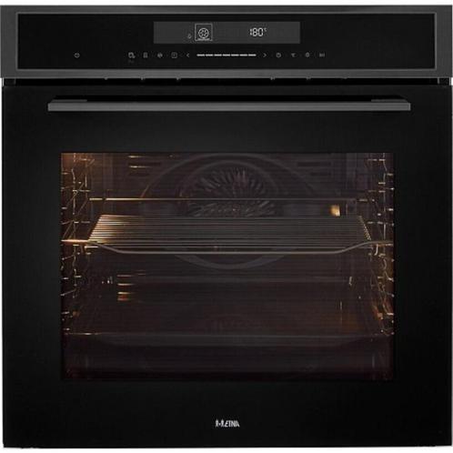 SA1) Nieuwe zwarte Etna inbouwoven nis 60 hete lucht grill, Witgoed en Apparatuur, Ovens, Nieuw, Inbouw, Oven met grill, 45 tot 60 cm