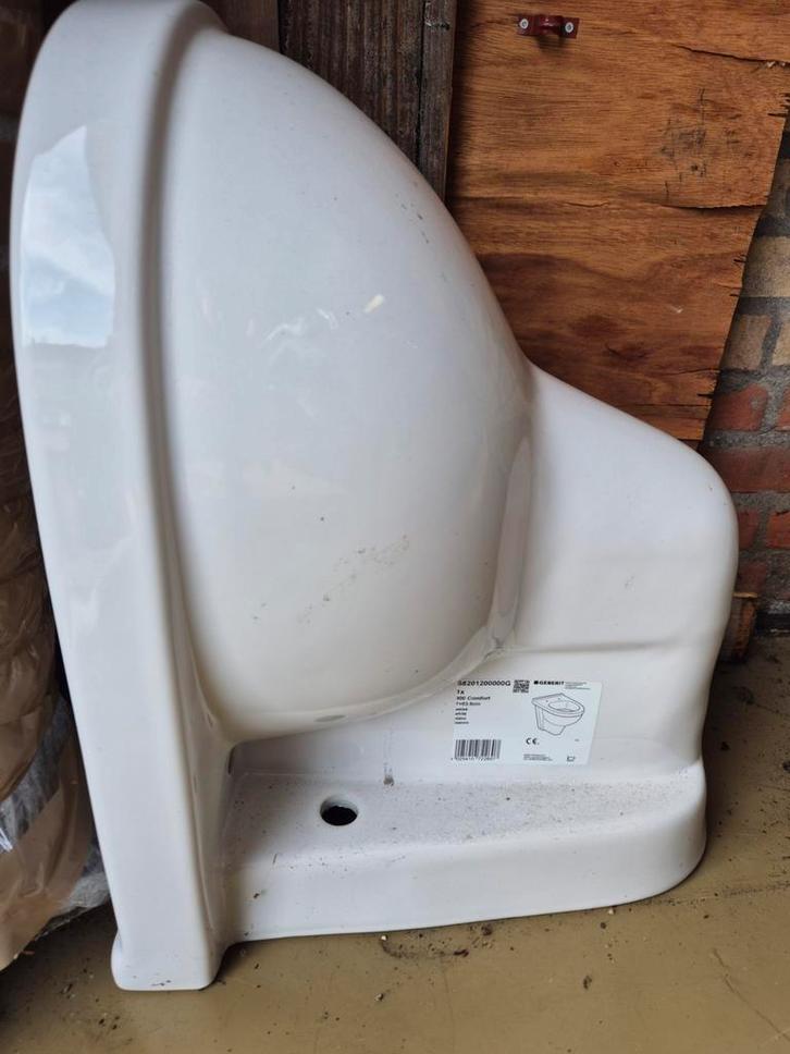 Hangende toiletpot Geberit NIEUW S8201200000G, Doe-het-zelf en Verbouw, Sanitair, Nieuw, Toilet, Ophalen