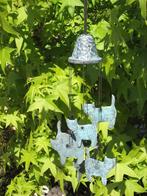 windgong / brons / POEZEN / KAT / POES