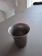 Tinnen vaasje/beker, Antiek en Kunst, Antiek | Tin, Ophalen of Verzenden