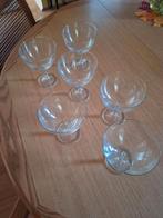 Set van 6 ijscoupes op voet, Verzamelen, Ophalen of Verzenden, Zo goed als nieuw, Overige typen