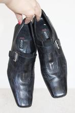 Mooie Leren Ecco Schoenen s4 (Maat 40) € 65,-, Ecco, Pumps, Zwart, Ophalen of Verzenden