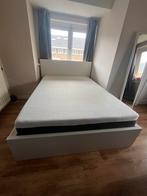 IKEA Malm Bed 140x200 incl. Lades en optioneel Emma Matras, Huis en Inrichting, Ophalen, Gebruikt, Wit, Tweepersoons