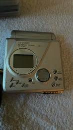 Mini disc Sharp inc 10 disks  en 2 nieuwe, Ophalen of Verzenden, Minidisc-recorder