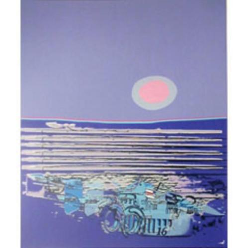 " March  " zeefdruk van Cees van Gastel € 15, Antiek en Kunst, Kunst | Litho's en Zeefdrukken, Ophalen of Verzenden