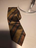 vintage silk stropdas hugo boss, Kleding | Heren, Stropdassen, Verzenden, Groen