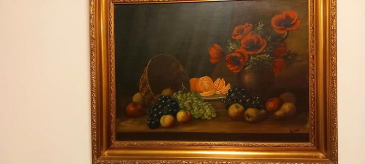 Schilderij  stilleven, Antiek en Kunst, Kunst | Schilderijen | Klassiek, Ophalen