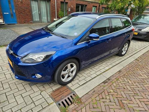 Ford Focus 1.0 Ecoboost 92KW Wagon 2014 Blauw, Auto's, Ford, Particulier, Focus, ABS, Adaptieve lichten, Airbags, Airconditioning