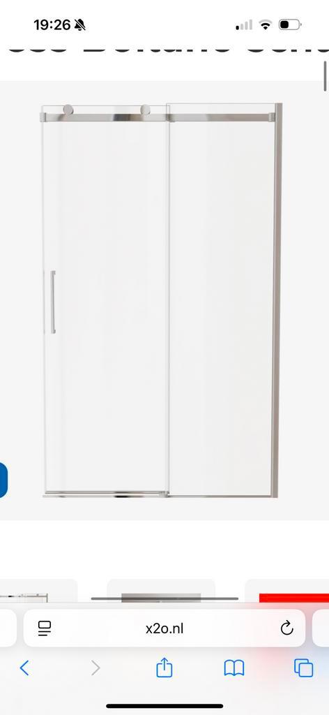 Luca Varess Boltano schuifdeur 120 cm, Huis en Inrichting, Badkamer | Badkamermeubels, Nieuw, Overige typen, Ophalen