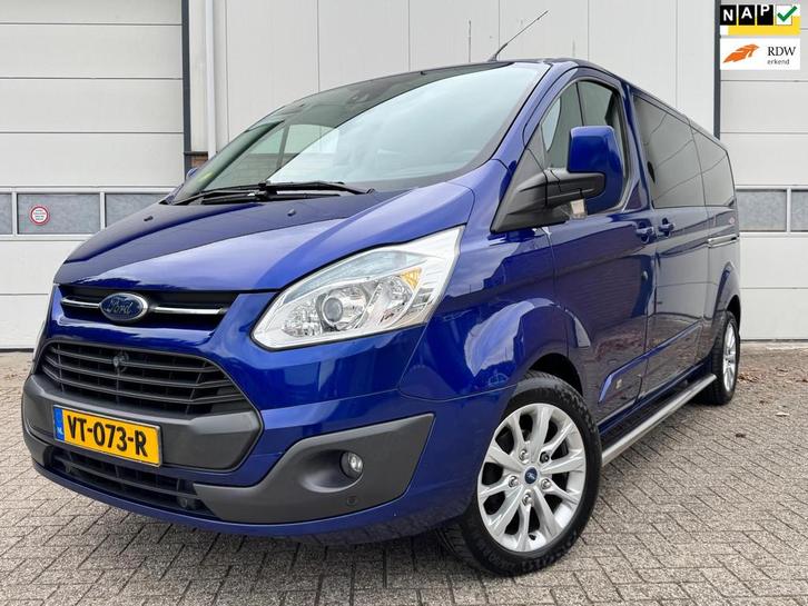 Ford Transit Custom 290 2.2 TDCI L2H1 Anniversary Edition DC, Auto's, Bestelauto's, Bedrijf, Te koop, ABS, Achteruitrijcamera