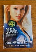Fantastic 4 Four LED Sticker GSM Button Vanessa Kirby, Verzenden, Nieuw, Bedrijf of Vereniging