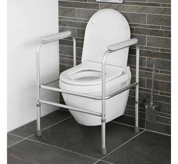 Aluminium frame voor rond het toilet, hulpmiddel beschikbaar voor biedingen
