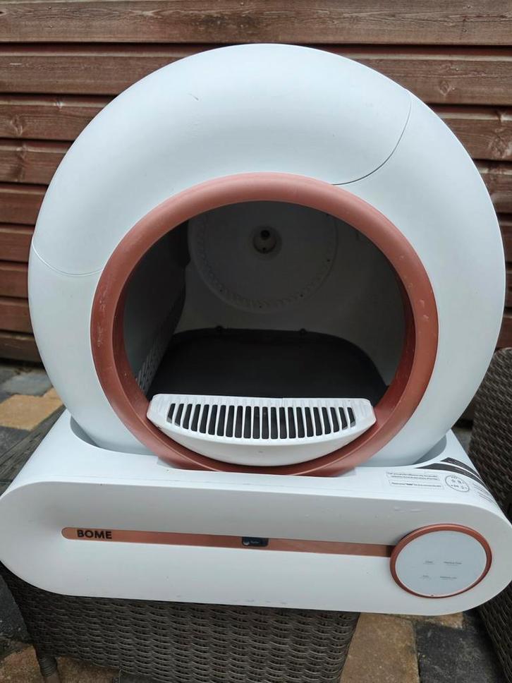 Bome kattenbak automatisch, Dieren en Toebehoren, Kattenbakken, Gebruikt, Gesloten, Zelfreinigend, Ophalen