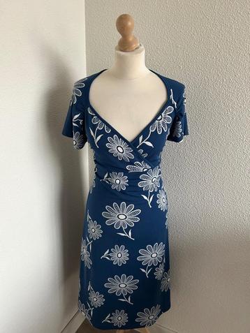 King Louie maat XL blauw witte bloemen jurk 2182 beschikbaar voor biedingen