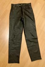 herenpantalon leder/leer zwart maat 50 NIEUW, Ophalen, Nieuw, Maat 48/50 (M), Zwart