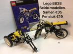 Lego Technic 8838 Motorfiets, Kinderen en Baby's, Speelgoed | Duplo en Lego, Ophalen of Verzenden, Zo goed als nieuw, Complete set