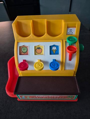Fisher Price Kassa - Klassiek Speelgoed! beschikbaar voor biedingen