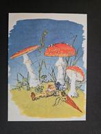 Oude Paddenstoelen Prentkaart, Verzamelen, Verzenden, 1960 tot 1980, Ongelopen