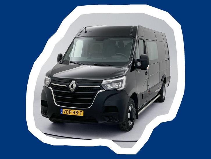 Renault Master T35 2.3 dCi 165 L3H2 Dubbele Cabine Trekhaak, Auto's, Bestelauto's, Bedrijf, Te koop, ABS, Achteruitrijcamera, Airconditioning
