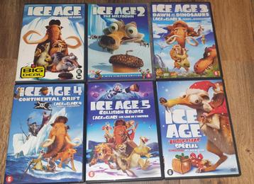 Ice age collectie - deel 1 tm 5 + special beschikbaar voor biedingen