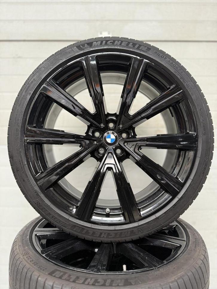 DEMO 22’’ BMW X5 X6 G05 G06 VELGEN ZOMERBANDEN ORIG SET TPMS, Auto-onderdelen, Banden en Velgen, Banden en Velgen, Zomerbanden
