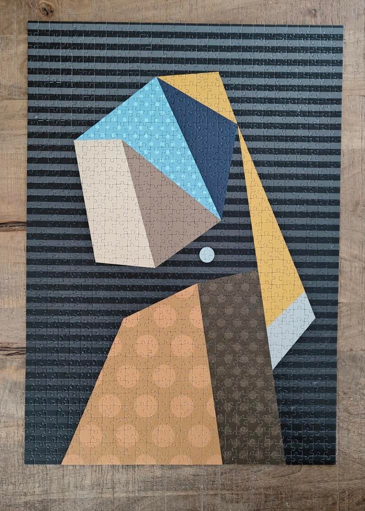 Ikea puzzel Meisje met parel 1000 stukjes, Ophalen of Verzenden, 500 t/m 1500 stukjes, Zo goed als nieuw, Legpuzzel