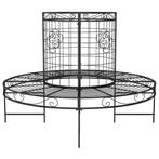 Boombank parkbank rond ijzer ø137 GRATIS BEZORGD!, Verzenden, Nieuw