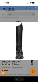 Barato Barland paardrijlaarzen maat 38 smalle kuit, Dieren en Toebehoren, Paardrijkleding, Ophalen, Kinderen, Dressuur, Zo goed als nieuw