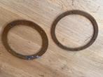 2 x bronzen / messing lichtrand, Watersport en Boten, Ophalen of Verzenden, Gebruikt, Overige typen