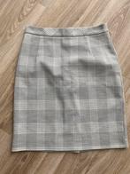 Grijs Geruite Kokerrok H&M Mt. 38/M ZGAN!, Maat 38/40 (M), H&M, Ophalen of Verzenden, Zo goed als nieuw