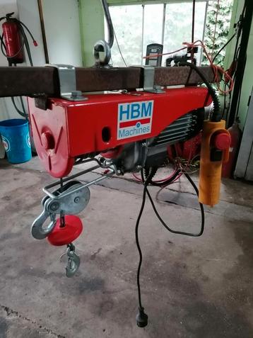 Hbm elektrische takel  beschikbaar voor biedingen