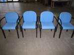 4 Kembo vergaderstoelen, Huis en Inrichting, Stoelen, Niet ingevuld, Gebruikt, Niet ingevuld, Niet ingevuld