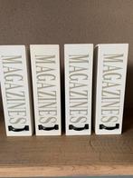 Vintage Riviera Maison tijdschriften houders SALE”Bikkel”, Antiek en Kunst, Ophalen of Verzenden