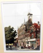 Distel 12 tegels Tableau (Nr.: 12), Antiek en Kunst, Ophalen of Verzenden