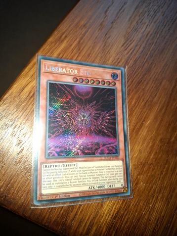 Yu-gi-oh Liberator Eto  SUDA  Secret Rare 1e Edition  beschikbaar voor biedingen