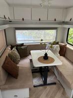 Caravan Knaus Sudwind 485 op camping Witterzomer, Caravans en Kamperen, Caravans, Vast bed, Rondzit, Particulier, Oven