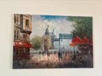Schilderij van Caroline Burnett, 90x60 cm, Antiek en Kunst, Ophalen