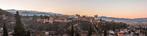 Alhambra - Granada - panoramische fotoprint, Verzamelen, Foto's en Prenten, Verzenden, 1980 tot heden, Foto, Nieuw