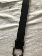 Zwarte leren riem Fundamental 85/100, Minder dan 3 cm, 90 tot 100 cm, Tailleriem, Ophalen of Verzenden