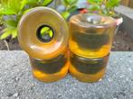 Transparent 70mm 80a, Ophalen of Verzenden, Nieuw, Skateboard, Longboard