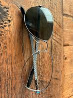 Ray-Ban montuur met carbon pootjes; linker glas ontbreekt., Sieraden, Tassen en Uiterlijk, Zonnebrillen en Brillen | Heren, Gebruikt