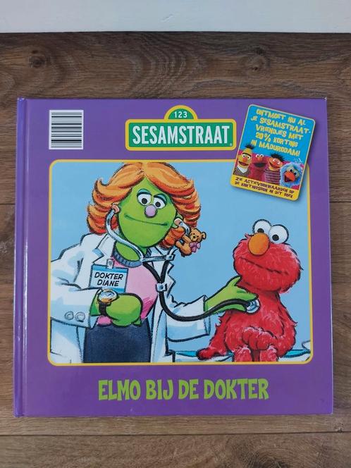 Sesamstraat - Elmo bij de dokter, Boeken, Kinderboeken | Kleuters, Nieuw, Non-fictie, 4 jaar, Jongen of Meisje, Ophalen of Verzenden