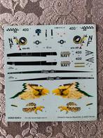 F/A-18 decals - AANBIEDING! voor €5 is het van u, Hobby en Vrije tijd, Modelbouw | Vliegtuigen en Helikopters, Overige merken
