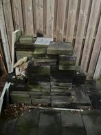 GRATIS tegels, Tuin en Terras, Ophalen, Gebruikt, 5 tot 10 m², Beton